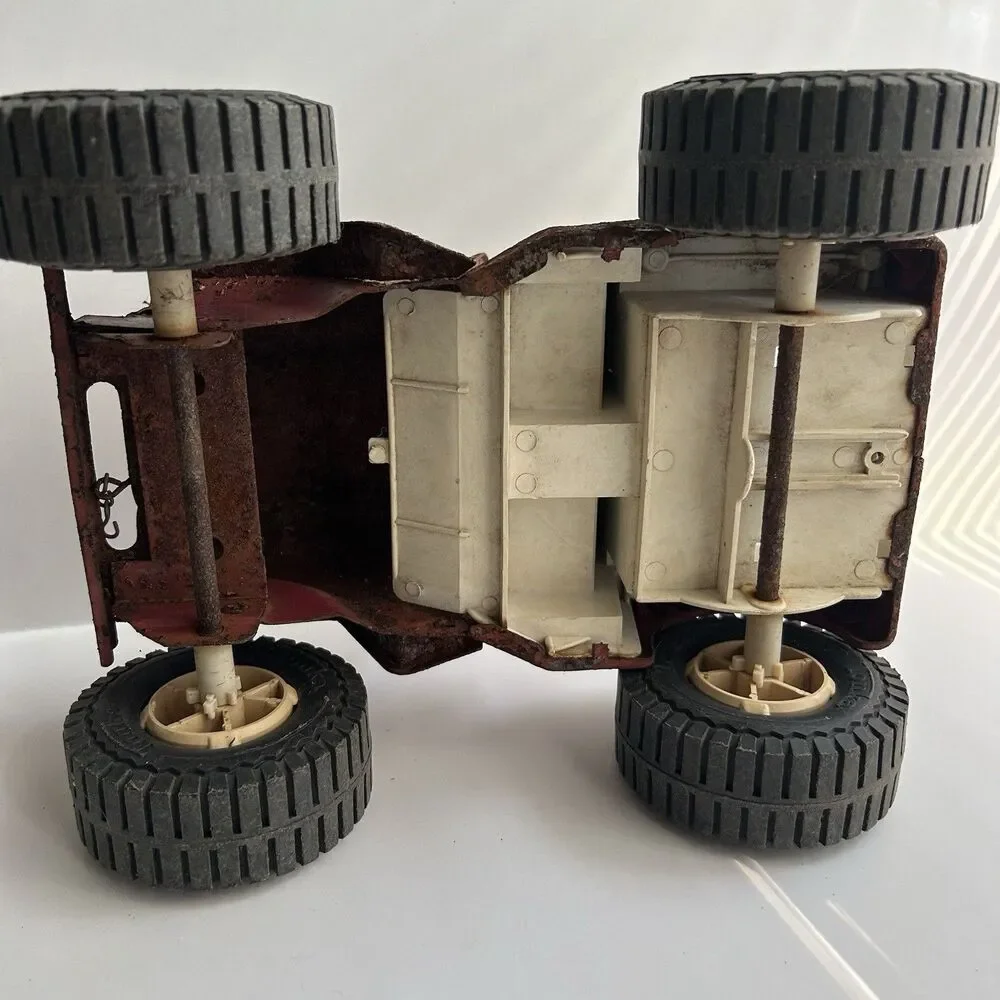Tonka Jeep Dune Buggy Vintage 1960s/70s Pressed Steel Car Red Jeep